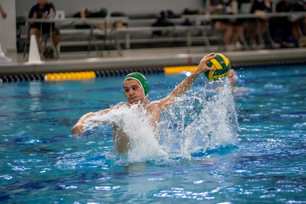 Action Photography with water polo players