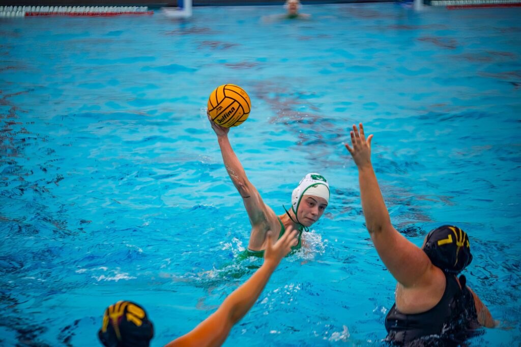 Action Photography with water polo players